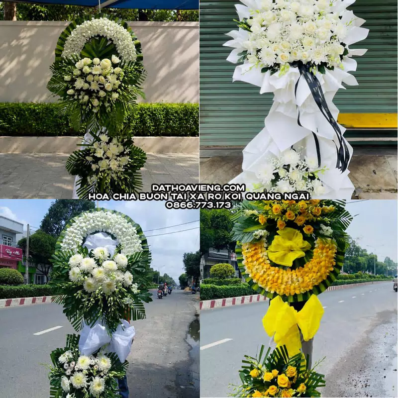Đặt Hoa Chia Buồn tại Xã Rờ Kơi, Quảng Ngãi