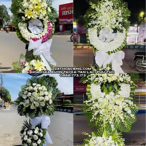 Đặt Hoa Chia Buồn tại Xã Tân Lạc, Phú Thọ