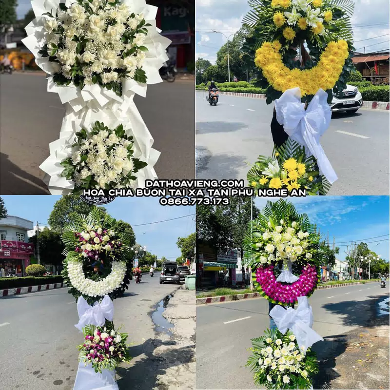 Đặt Hoa Chia Buồn tại Xã Tân Phú, Nghệ An
