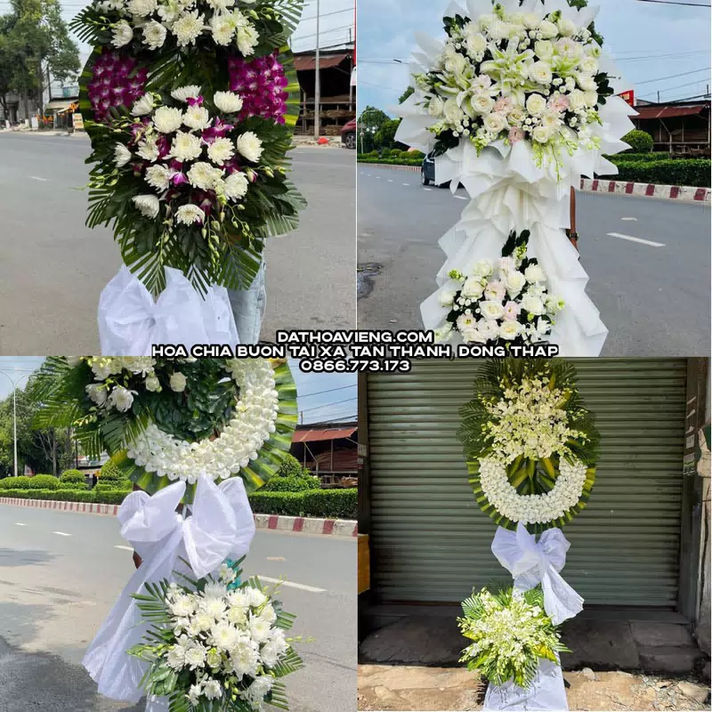 Đặt Hoa Chia Buồn tại Xã Tân Thạnh, Đồng Tháp