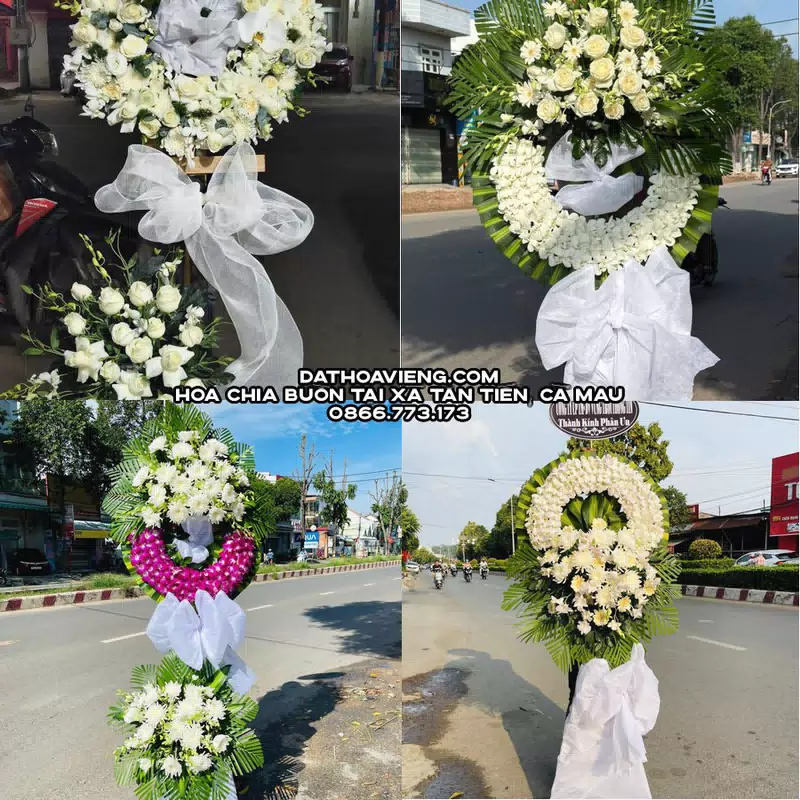 Đặt Hoa Chia Buồn tại Xã Tân Tiến, Cà Mau