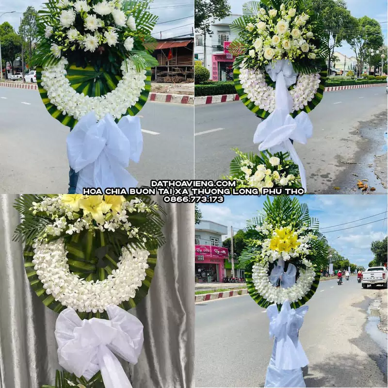 Đặt Hoa Chia Buồn tại Xã Thượng Long, Phú Thọ