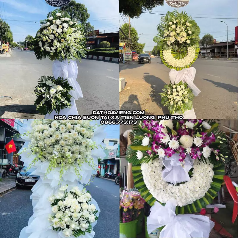 Đặt Hoa Chia Buồn tại Xã Tiên Lương, Phú Thọ