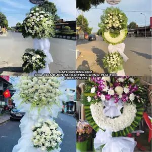 Đặt Hoa Chia Buồn tại Xã Tiên Lương, Phú Thọ