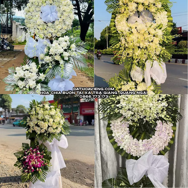 Đặt Hoa Chia Buồn tại Xã Trà Giang, Quảng Ngãi