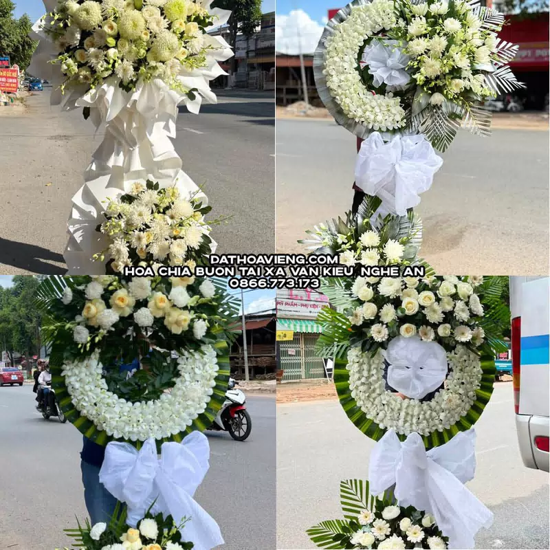 Đặt Hoa Chia Buồn tại Xã Văn Kiều, Nghệ An