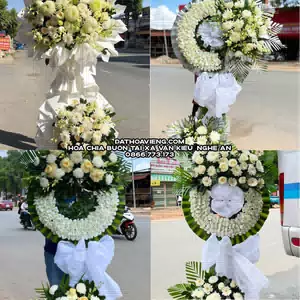 Đặt Hoa Chia Buồn tại Xã Văn Kiều, Nghệ An