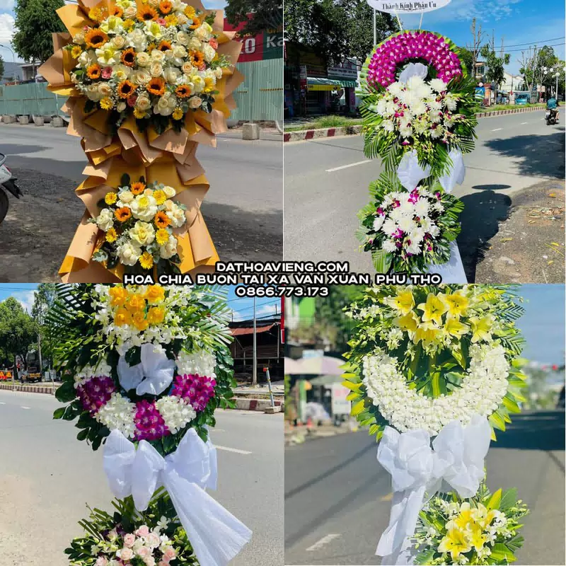 Đặt Hoa Chia Buồn tại Xã Vạn Xuân, Phú Thọ