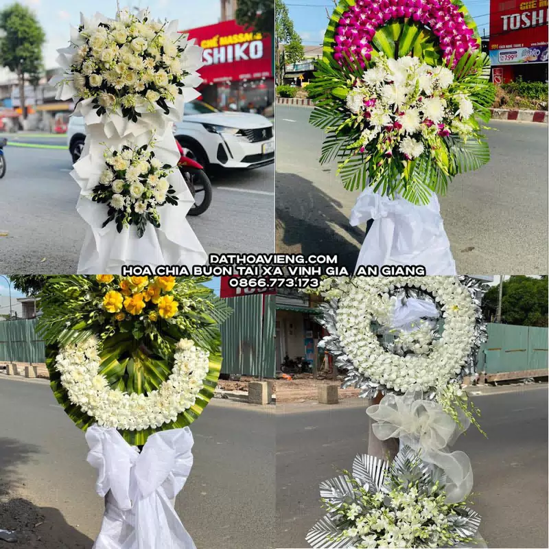 Đặt Hoa Chia Buồn tại Xã Vĩnh Gia, An Giang