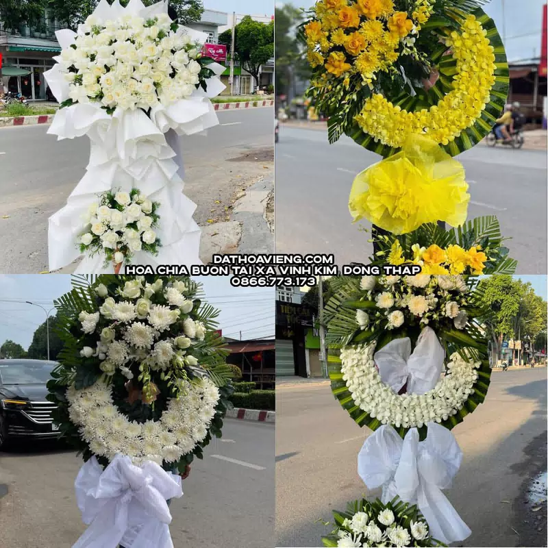 Đặt Hoa Chia Buồn tại Xã Vĩnh Kim, Đồng Tháp