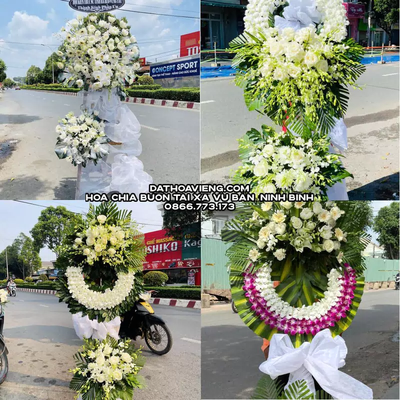 Đặt Hoa Chia Buồn tại Xã Vụ Bản, Ninh Bình