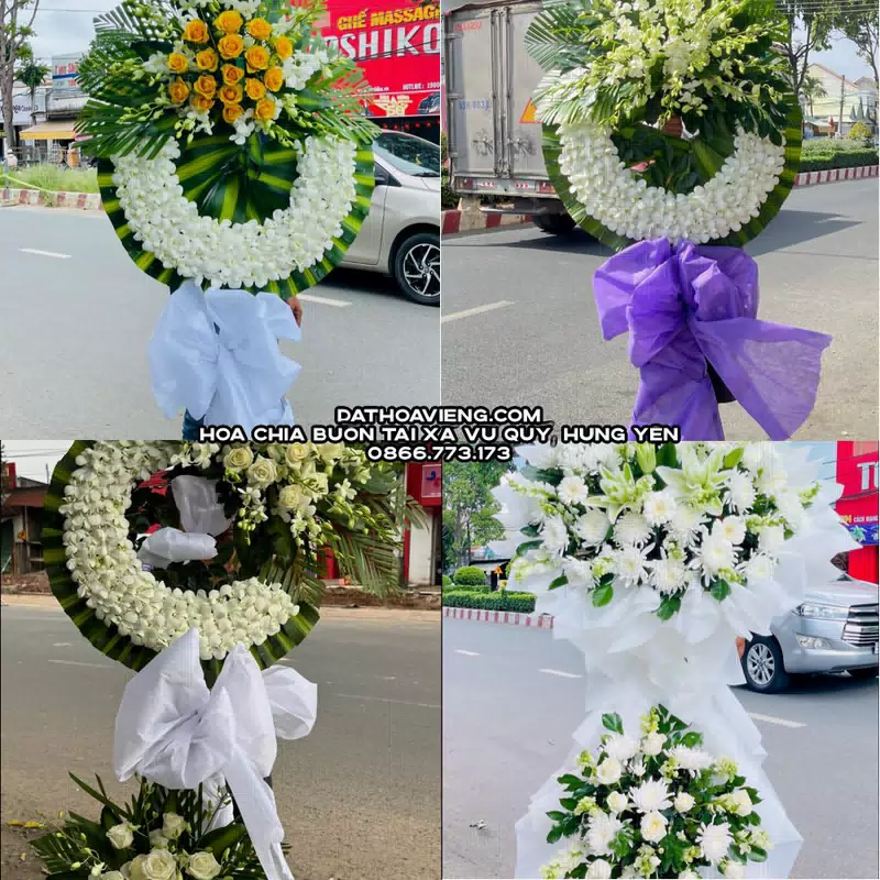 Đặt Hoa Chia Buồn tại Xã Vũ Quý, Hưng Yên