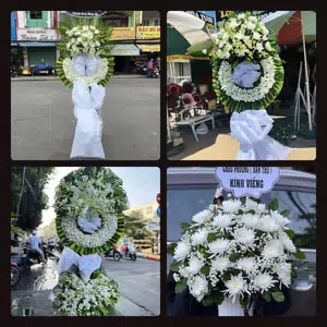 Đặt Hoa Đám Tang tại Phường Ô Chợ Dừa, Hà Nội