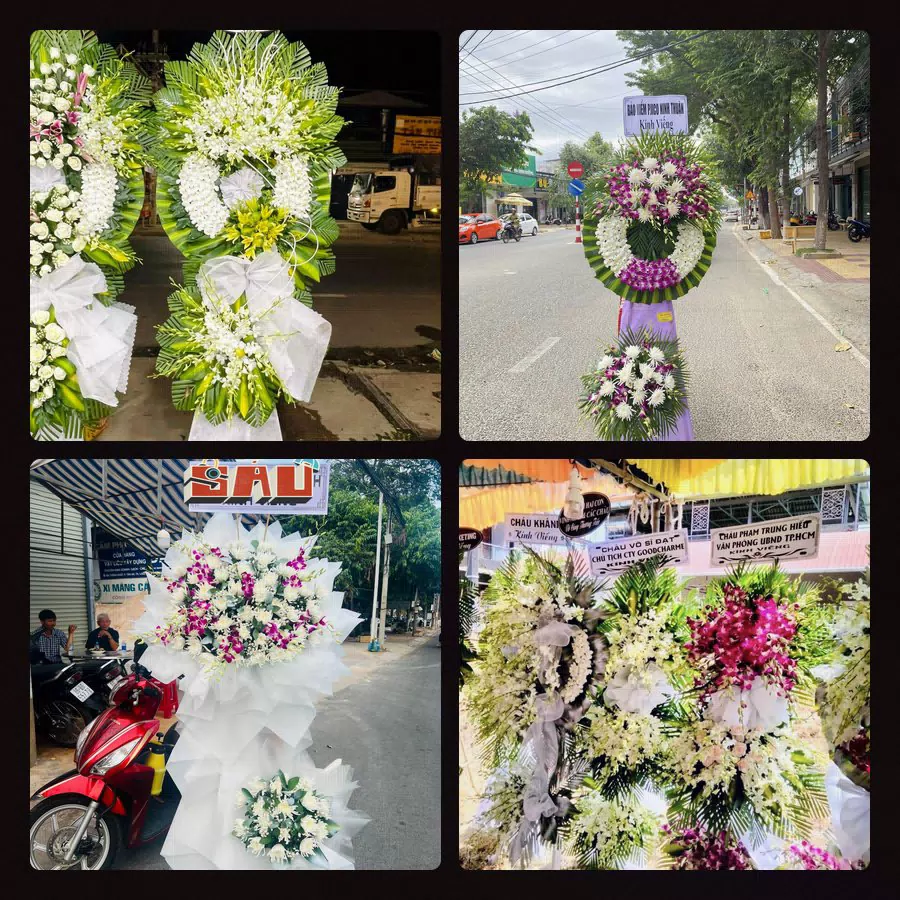 Đặt Hoa Đám Tang tại Xã Ninh Giang, Ninh Bình