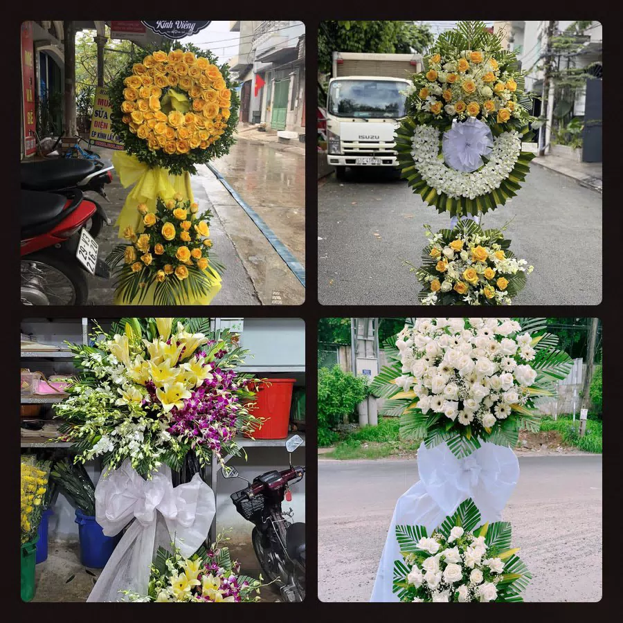 Đặt Hoa Đám Tang tại Xã Tuy Phước Đông, Gia Lai