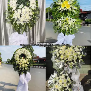 Đặt Hoa Tang Lễ tại Phường Nùng Trí Cao, Cao Bằng
