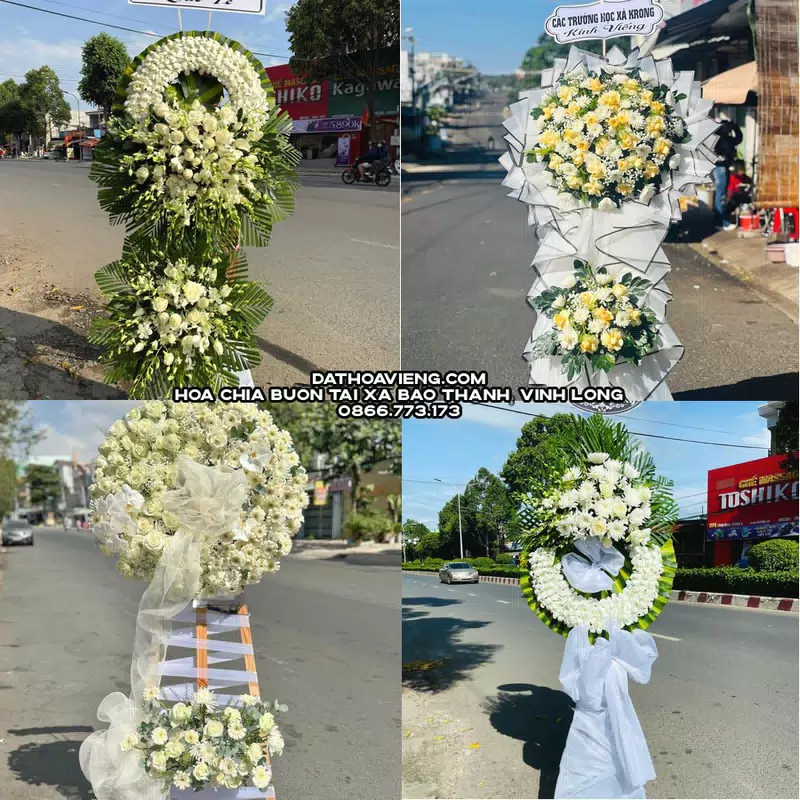 Đặt Hoa Tang Lễ tại Xã Bảo Thạnh, Vĩnh Long