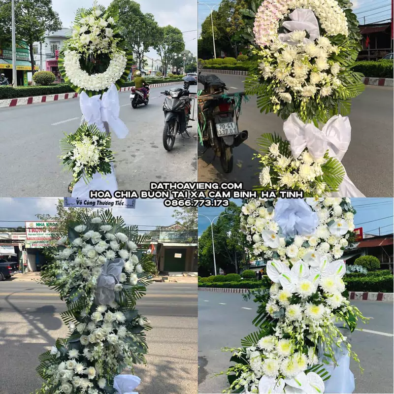 Đặt Hoa Tang Lễ tại Xã Cẩm Bình, Hà Tĩnh
