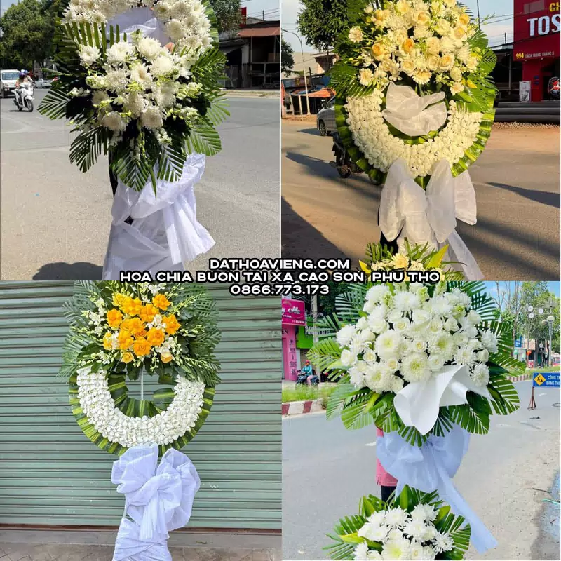 Đặt Hoa Tang Lễ tại Xã Cao Sơn, Phú Thọ