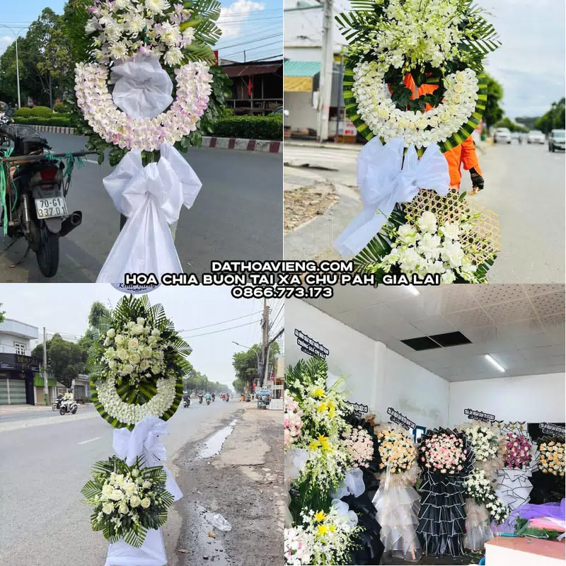 Đặt Hoa Tang Lễ tại Xã Chư Păh, Gia Lai