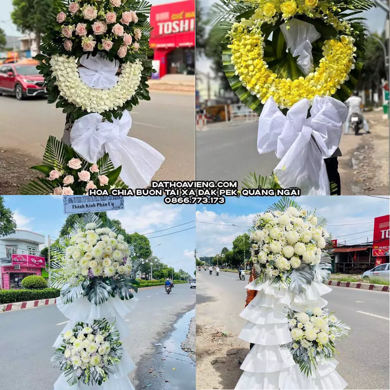Đặt Hoa Tang Lễ tại Xã Đăk Pék, Quảng Ngãi