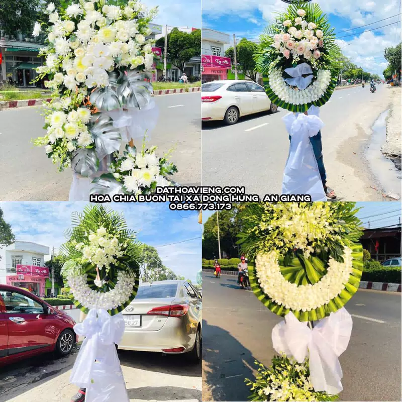 Đặt Hoa Tang Lễ tại Xã Đông Hưng, An Giang