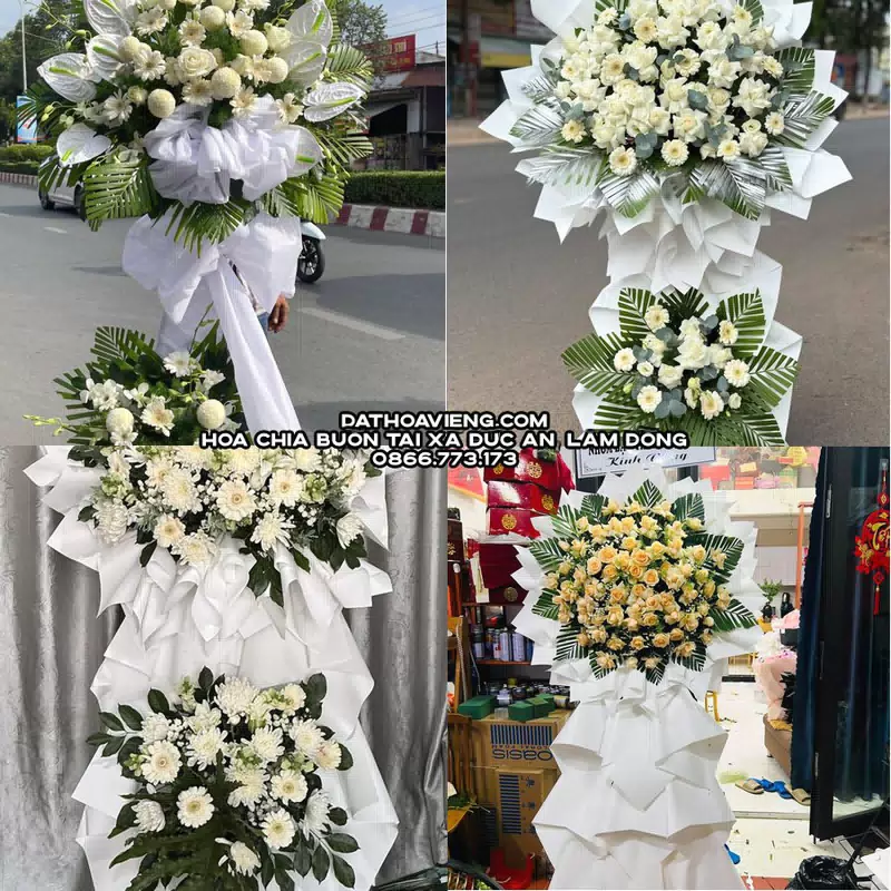 Đặt Hoa Tang Lễ tại Xã Đức An, Lâm Đồng