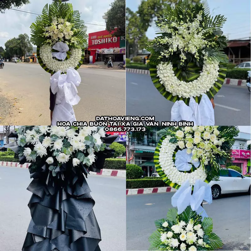 Đặt Hoa Tang Lễ tại Xã Gia Vân, Ninh Bình