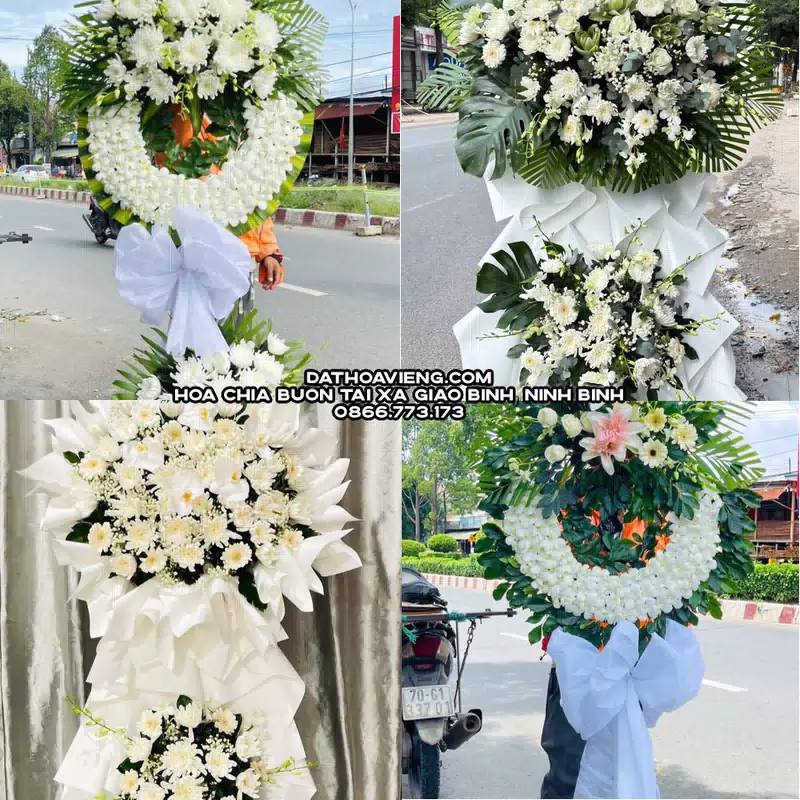 Đặt Hoa Tang Lễ tại Xã Giao Bình, Ninh Bình