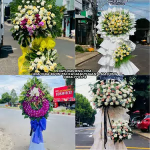 Đặt Hoa Tang Lễ tại Xã Hàm Thuận, Lâm Đồng