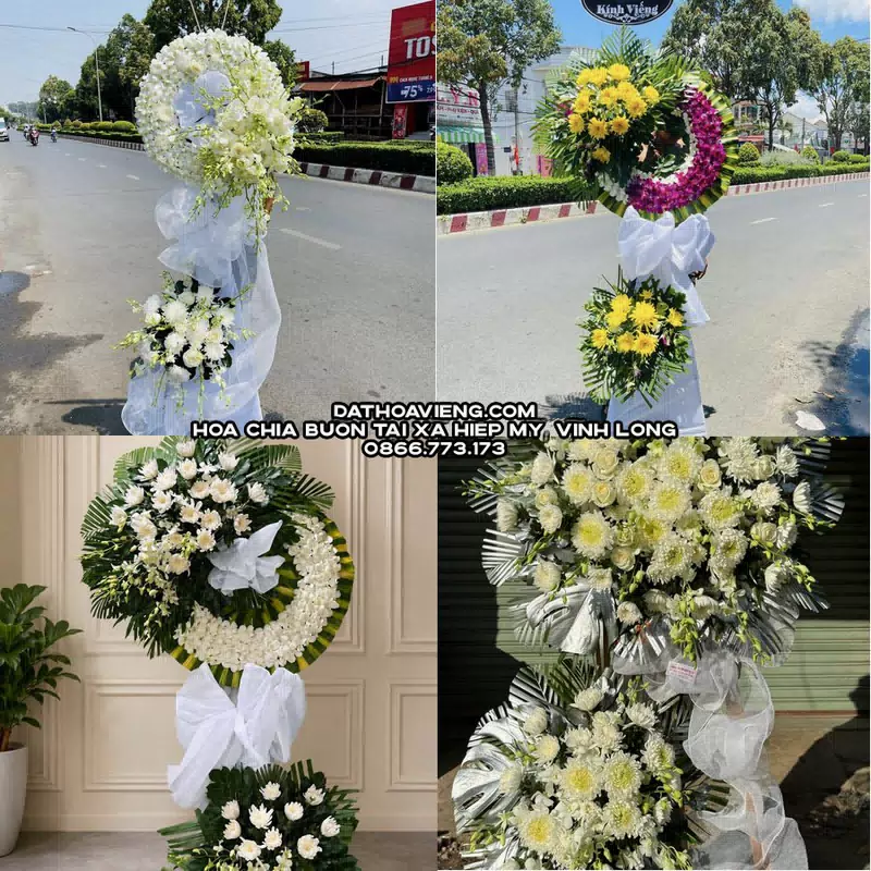 Đặt Hoa Tang Lễ tại Xã Hiệp Mỹ, Vĩnh Long