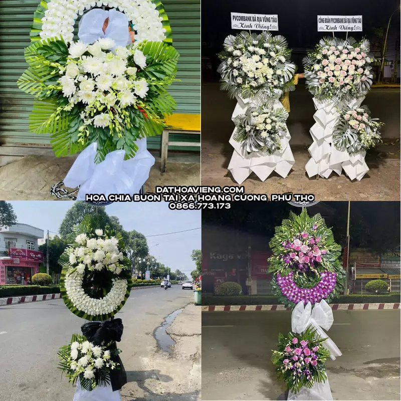 Đặt Hoa Tang Lễ tại Xã Hoàng Cương, Phú Thọ