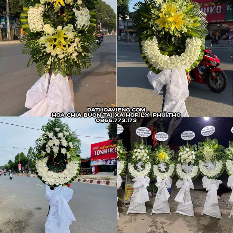 Đặt Hoa Tang Lễ tại Xã Hợp Lý, Phú Thọ