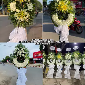 Đặt Hoa Tang Lễ tại Xã Hợp Lý, Phú Thọ
