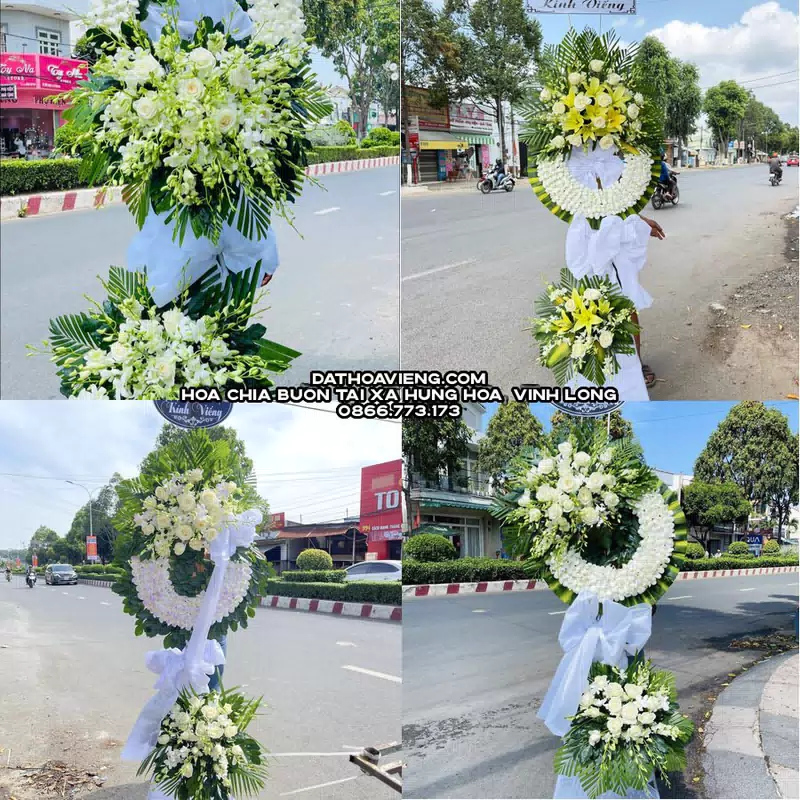 Đặt Hoa Tang Lễ tại Xã Hùng Hòa, Vĩnh Long