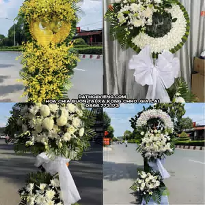 Đặt Hoa Tang Lễ tại Xã Kông Chro, Gia Lai