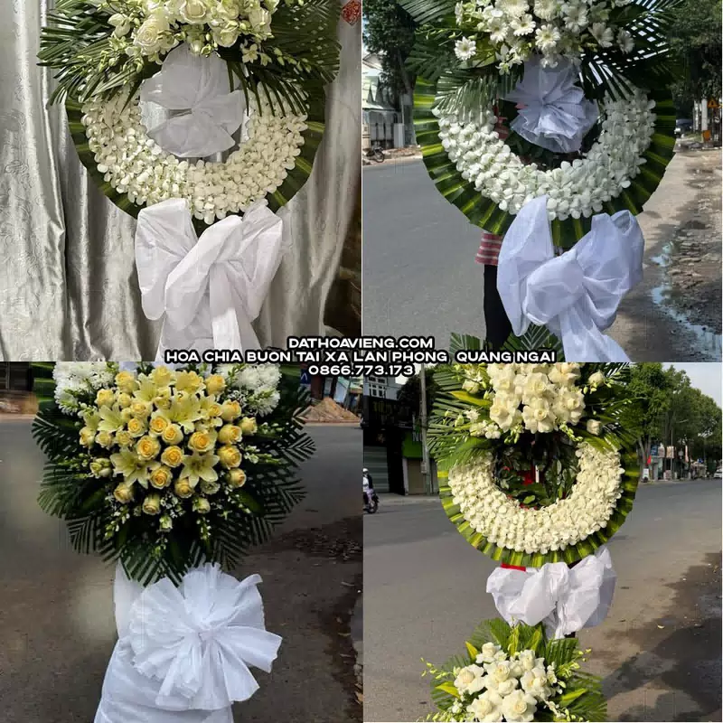 Đặt Hoa Tang Lễ tại Xã Lân Phong, Quảng Ngãi
