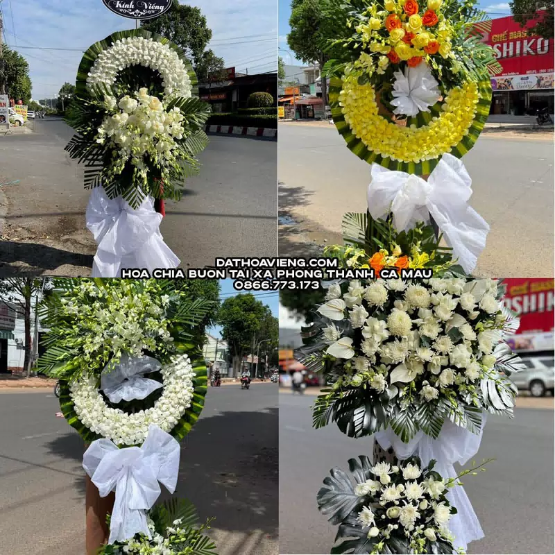 Đặt Hoa Tang Lễ tại Xã Phong Thạnh, Cà Mau