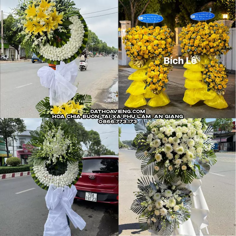 Đặt Hoa Tang Lễ tại Xã Phú Lâm, An Giang