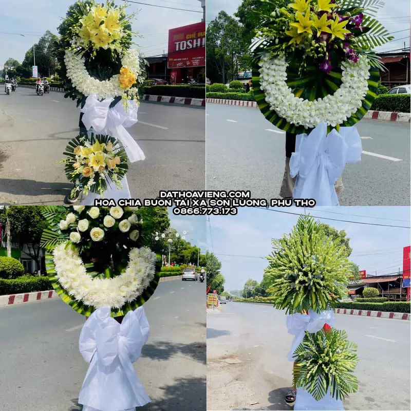 Đặt Hoa Tang Lễ tại Xã Sơn Lương, Phú Thọ