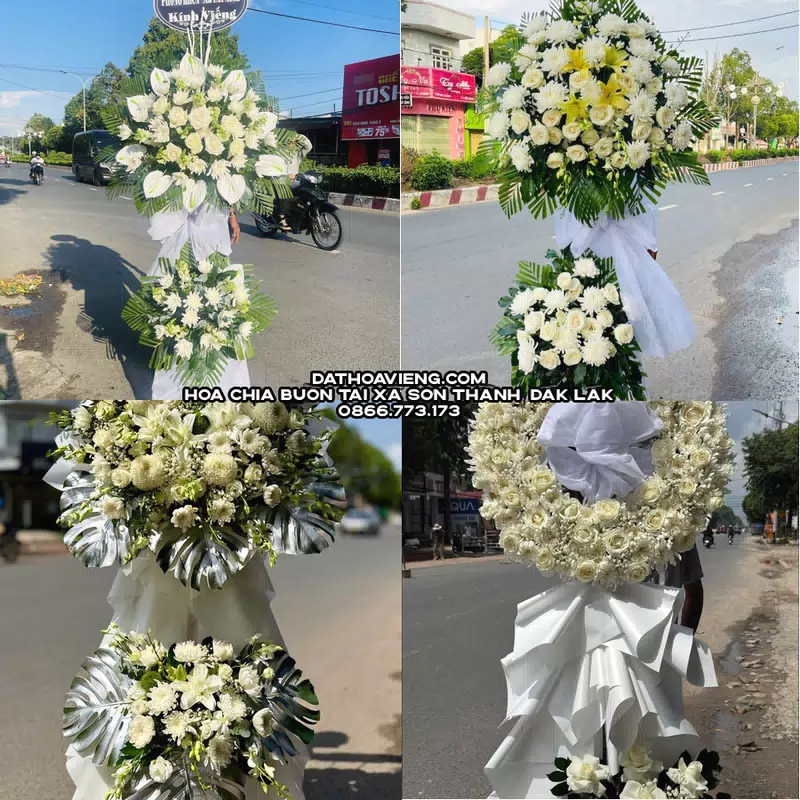 Đặt Hoa Tang Lễ tại Xã Sơn Thành, Đắk Lắk