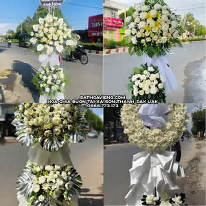 Đặt Hoa Tang Lễ tại Xã Sơn Thành, Đắk Lắk