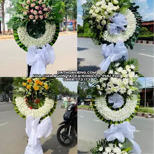 Đặt Hoa Tang Lễ tại Xã Sông Lô, Phú Thọ