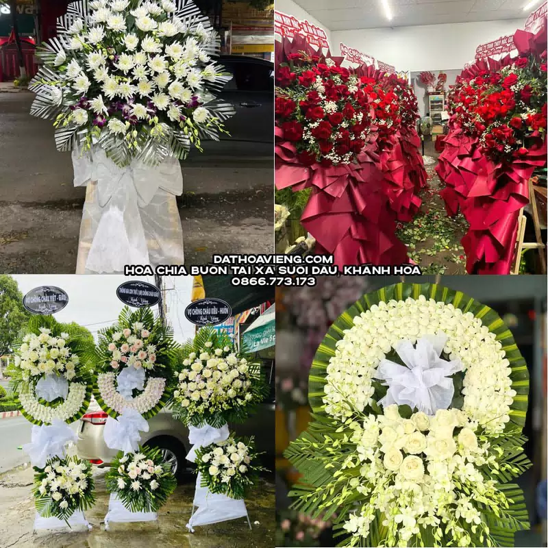 Đặt Hoa Tang Lễ tại Xã Suối Dầu, Khánh Hòa