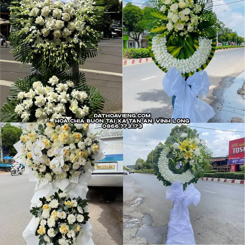 Đặt Hoa Tang Lễ tại Xã Tân An, Vĩnh Long