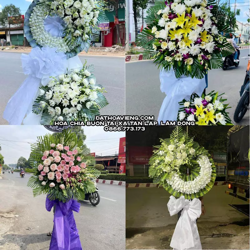 Đặt Hoa Tang Lễ tại Xã Tân Lập, Lâm Đồng
