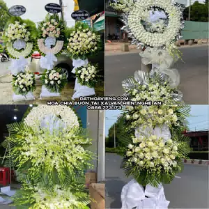 Đặt Hoa Tang Lễ tại Xã Văn Hiến, Nghệ An