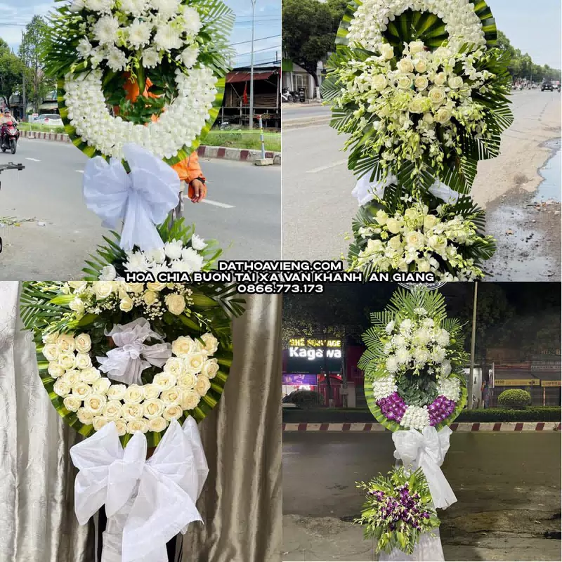 Đặt Hoa Tang Lễ tại Xã Vân Khánh, An Giang