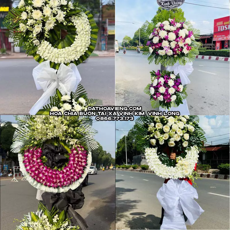 Đặt Hoa Tang Lễ tại Xã Vinh Kim, Vĩnh Long