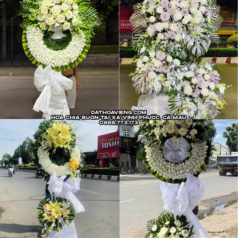 Đặt Hoa Tang Lễ tại Xã Vĩnh Phước, Cà Mau